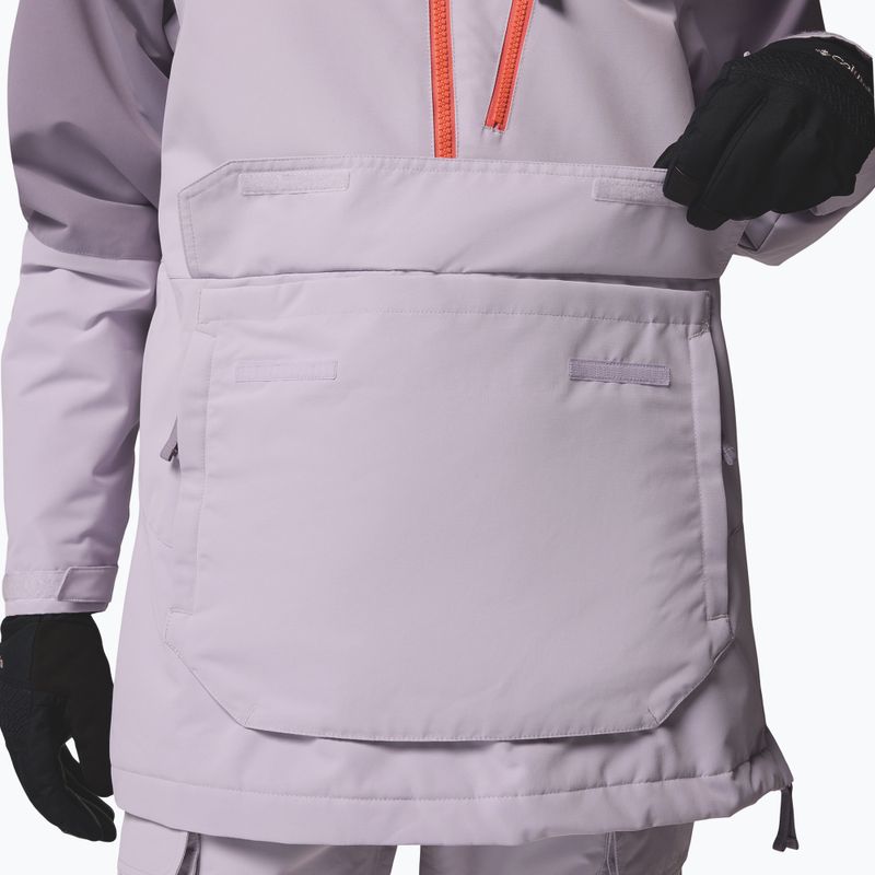 Kurtka snowboardowa damska Columbia Coreshot Anorak lavender pearl/shale purple 9