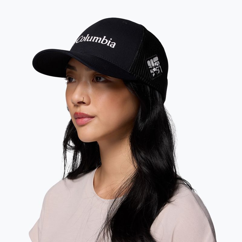 Czapka z daszkiem Columbia Mesh Snap Back black 3