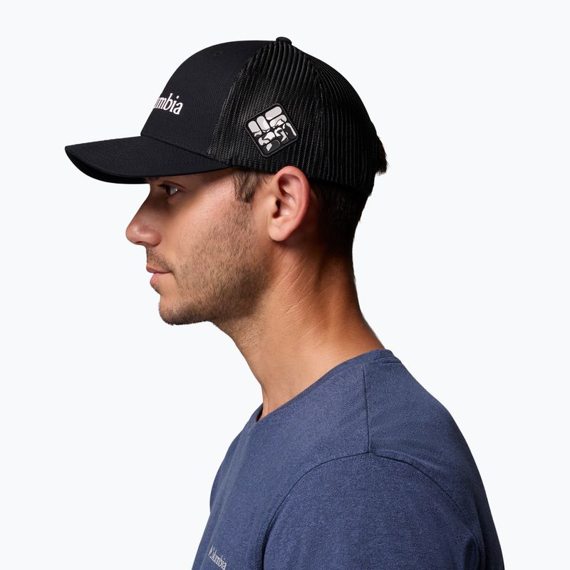 Czapka z daszkiem Columbia Mesh Snap Back black 7