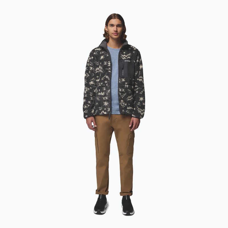 Bluza polarowa męska Columbia Winter Pass Reversible shark/peaked tomal 3