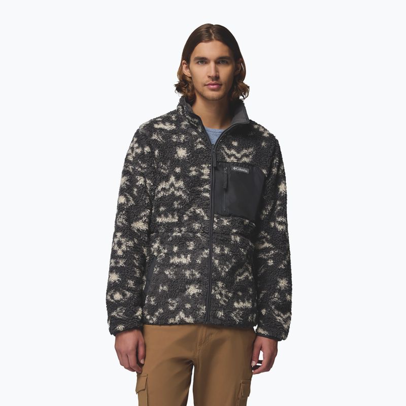 Bluza polarowa męska Columbia Winter Pass Reversible shark/peaked tomal 5