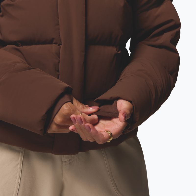 Kurtka puchowa damska Columbia Amaze Puff Hooded tobacco 12