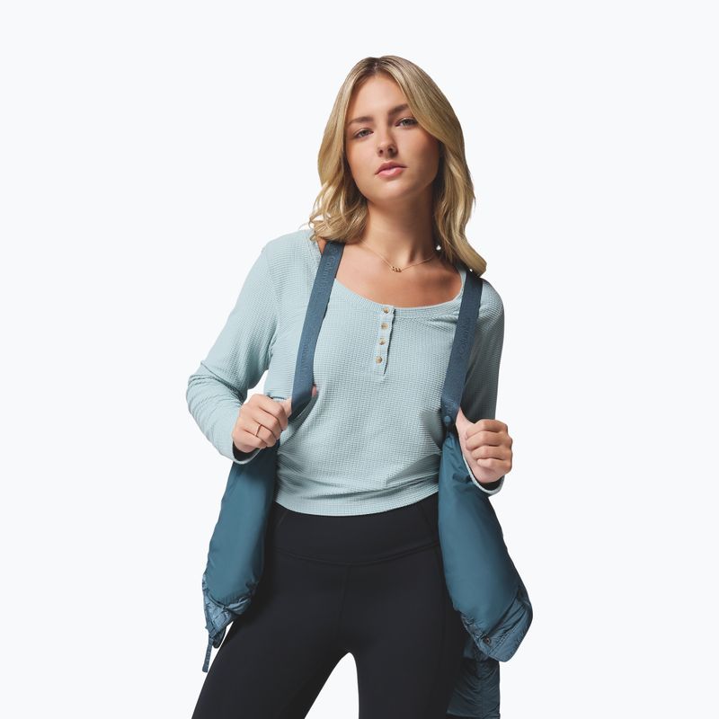 Kurtka puchowa damska Columbia Amaze Puff Hooded everblue high shine 10