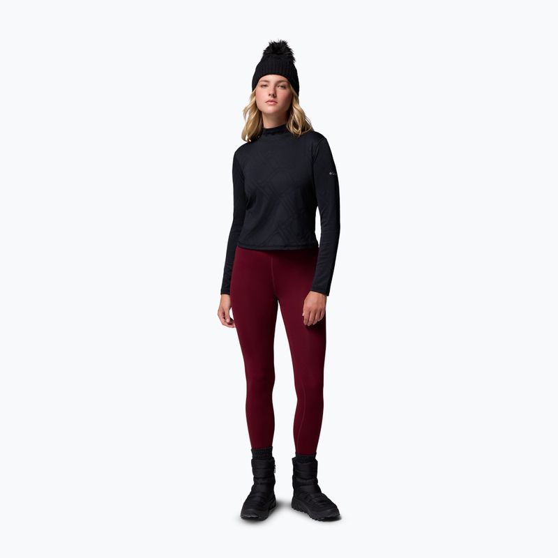 Longsleeve trekkingowy damski Columbia Granite Point Turtleneck black 2