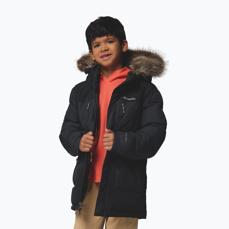 Kurtka ocieplana dziecięca Columbia Boy's Marquam Peak Fusion II black