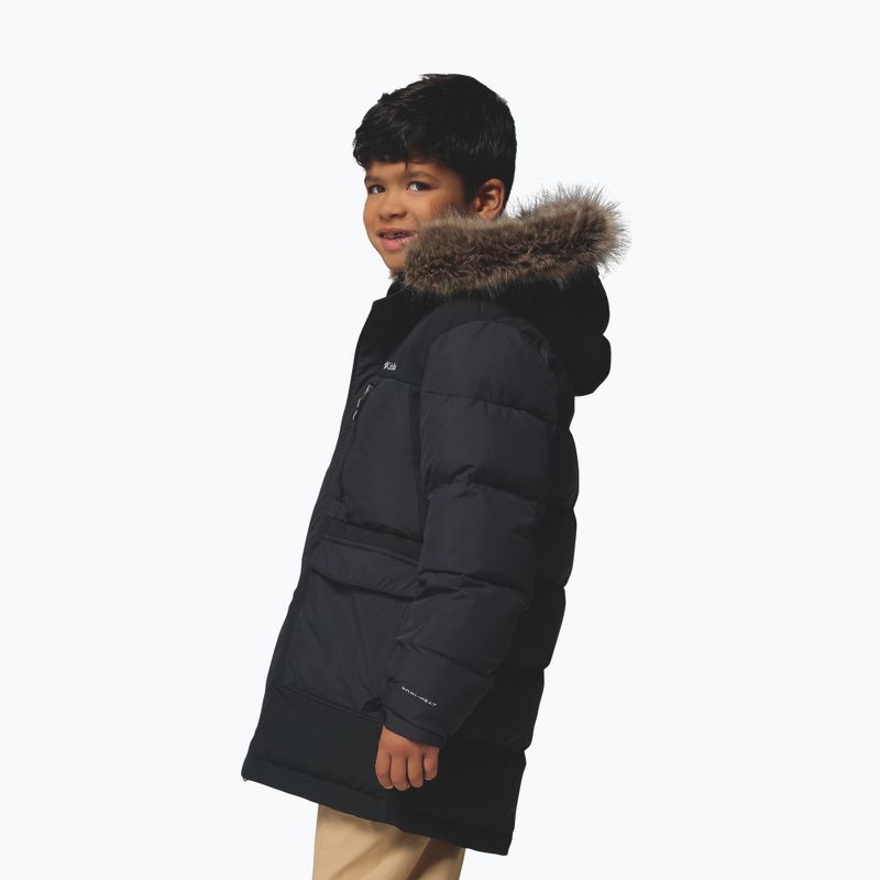 Kurtka ocieplana dziecięca Columbia Boy's Marquam Peak Fusion II black 4