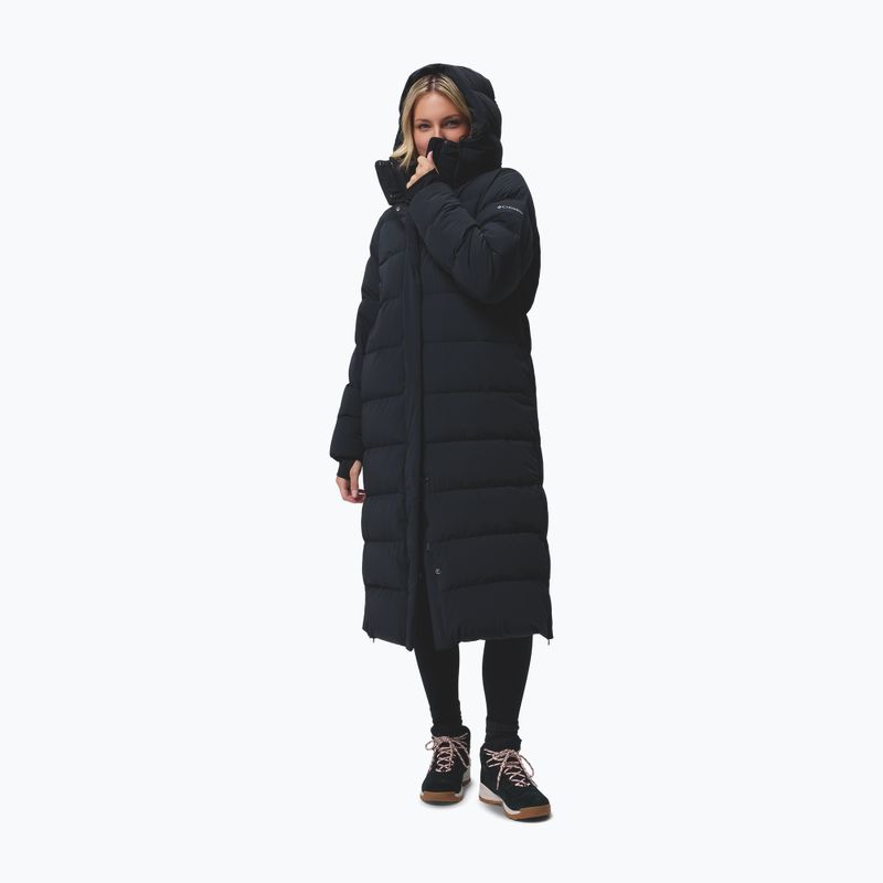 Płaszcz puchowy damski Columbia Amaze Puff Long Hooded black 4