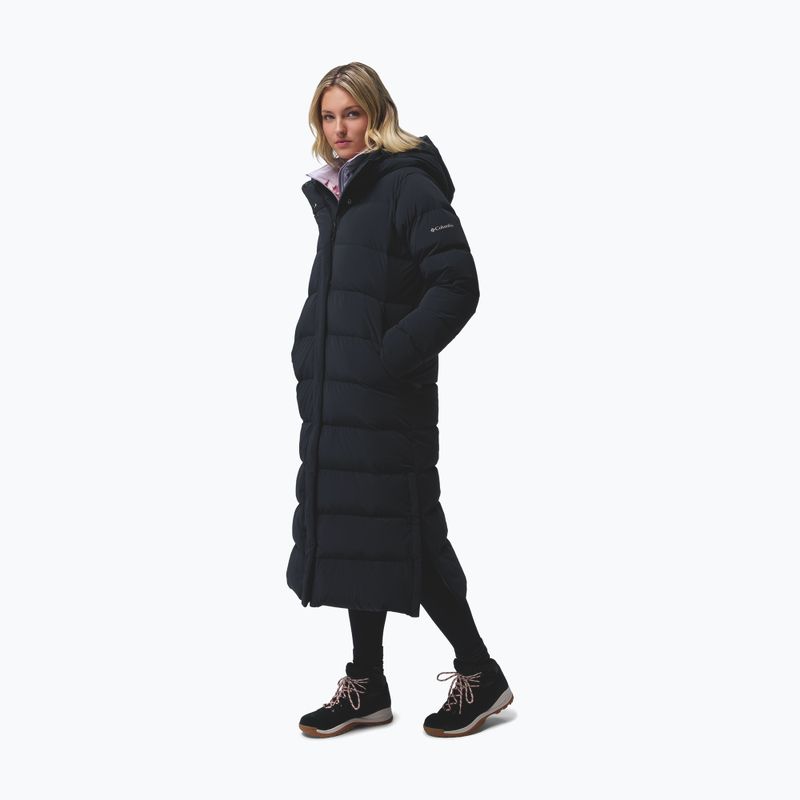 Płaszcz puchowy damski Columbia Amaze Puff Long Hooded black 5