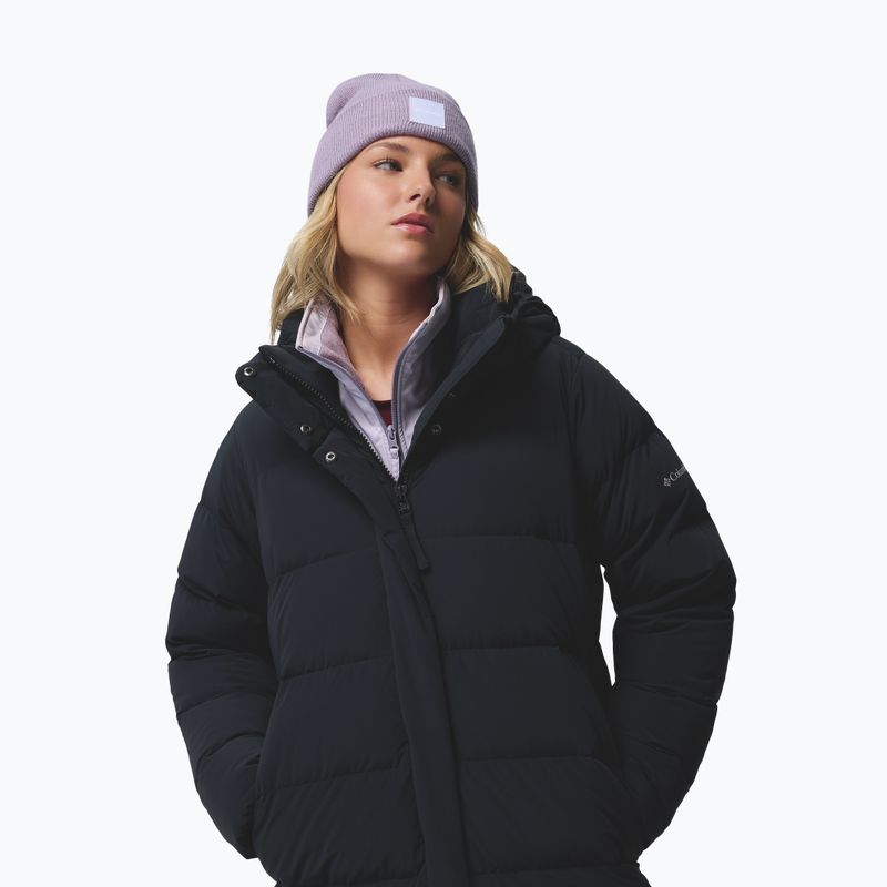 Płaszcz puchowy damski Columbia Amaze Puff Long Hooded black 7