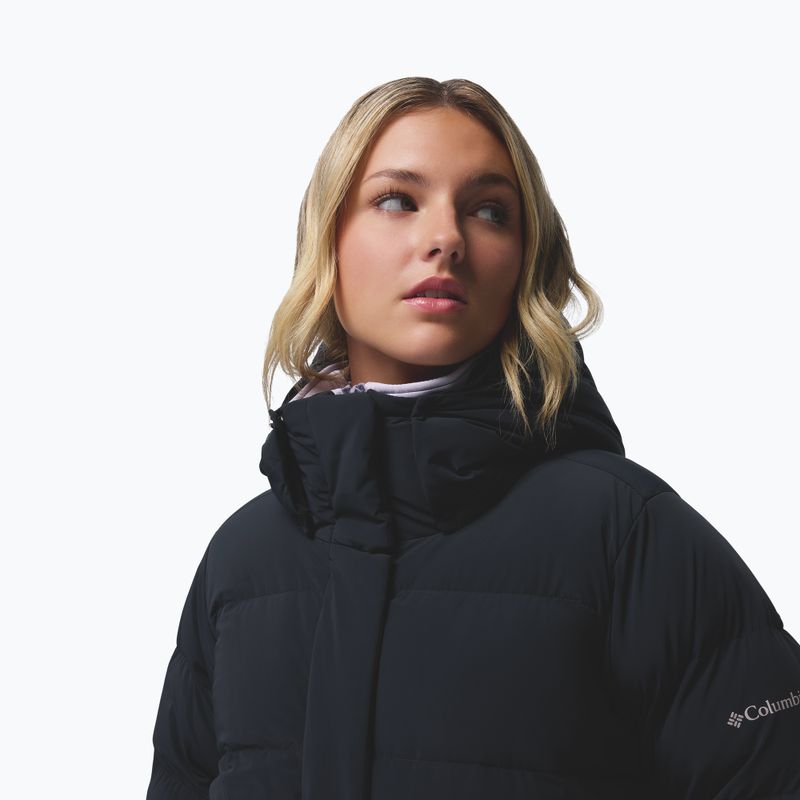 Płaszcz puchowy damski Columbia Amaze Puff Long Hooded black 8