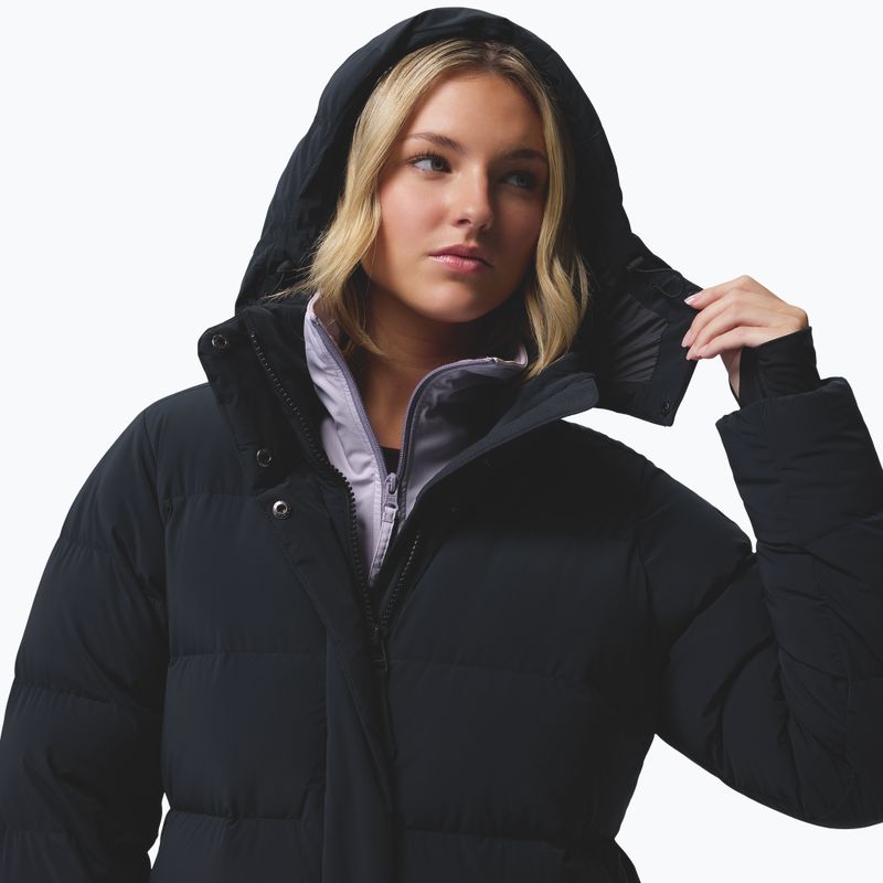 Płaszcz puchowy damski Columbia Amaze Puff Long Hooded black 9