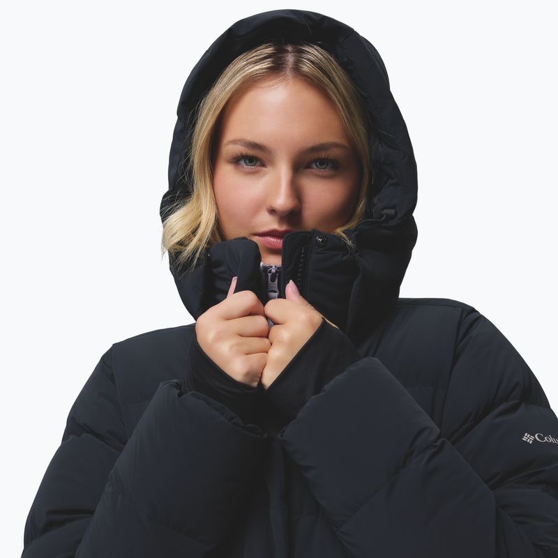 Płaszcz puchowy damski Columbia Amaze Puff Long Hooded black 10