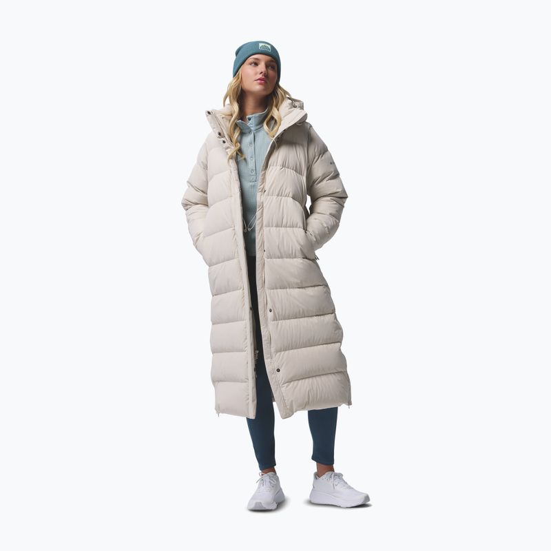 Płaszcz puchowy damski Columbia Amaze Puff Long Hooded dark stone 2