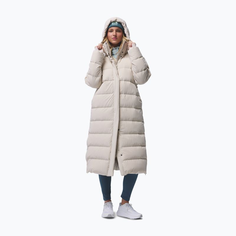 Płaszcz puchowy damski Columbia Amaze Puff Long Hooded dark stone 4