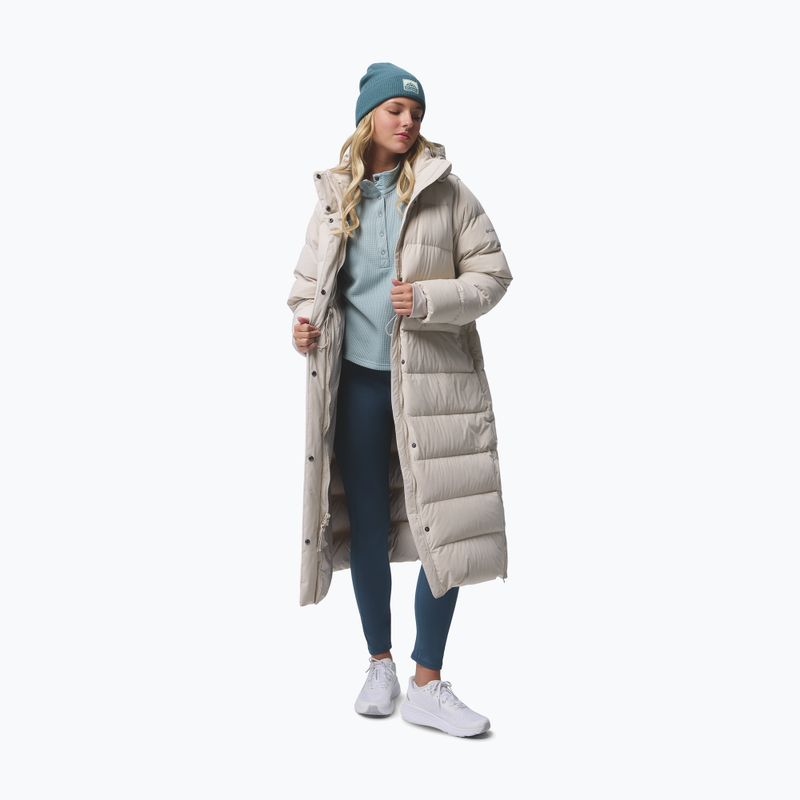 Płaszcz puchowy damski Columbia Amaze Puff Long Hooded dark stone 5