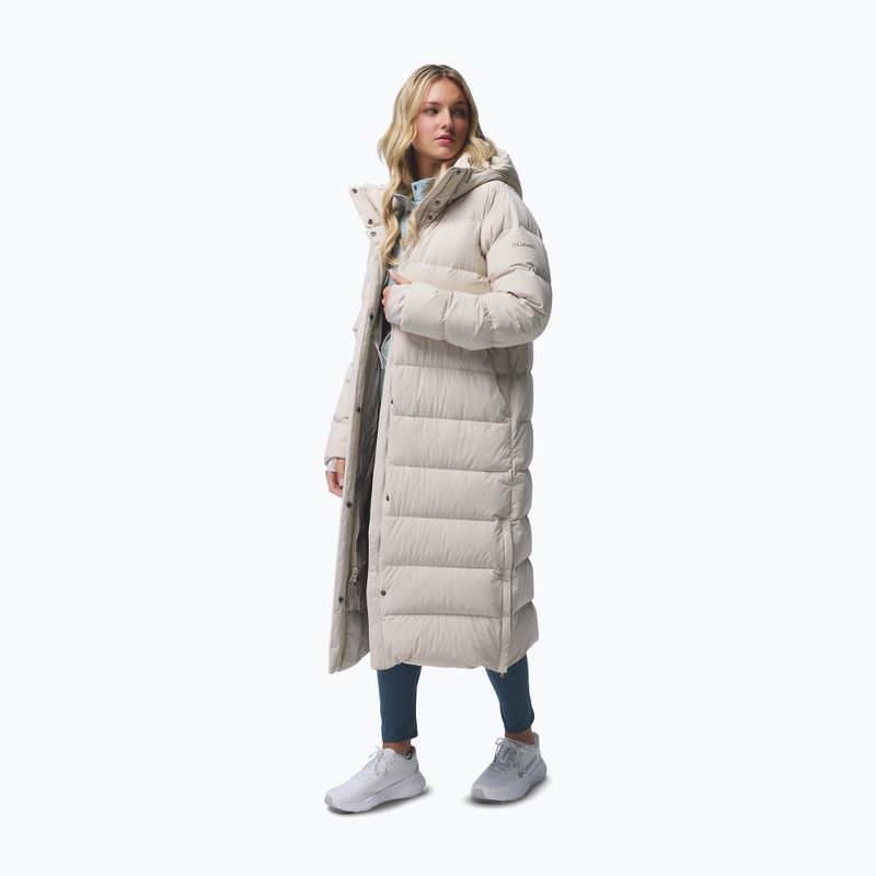 Płaszcz puchowy damski Columbia Amaze Puff Long Hooded dark stone 6