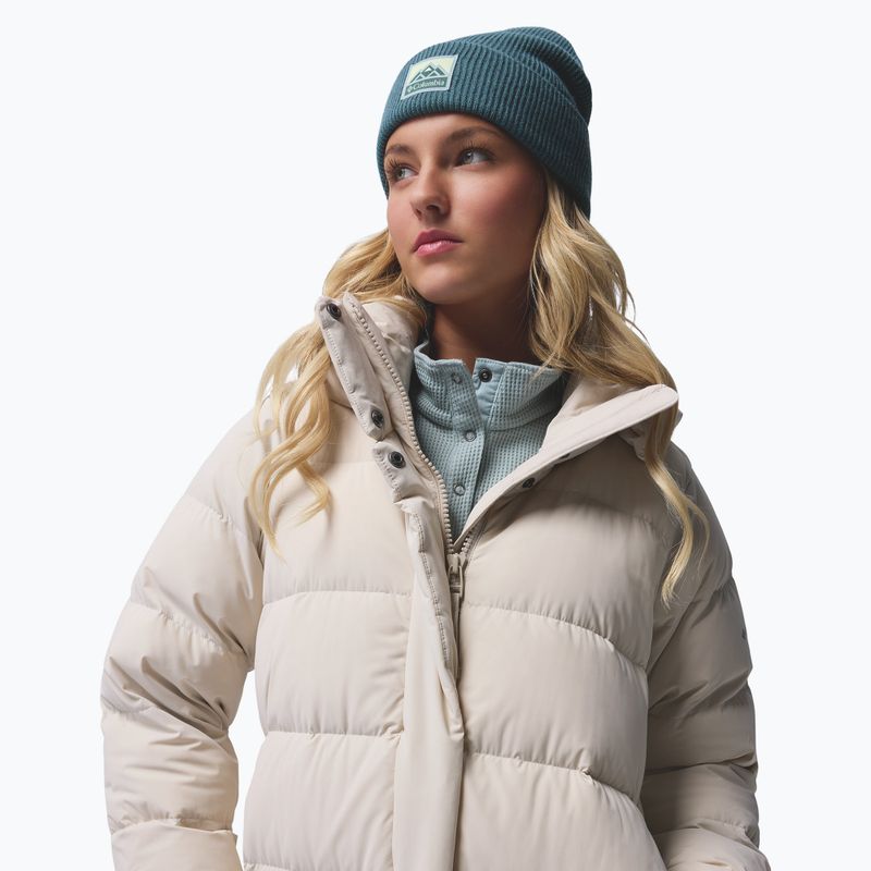 Płaszcz puchowy damski Columbia Amaze Puff Long Hooded dark stone 10