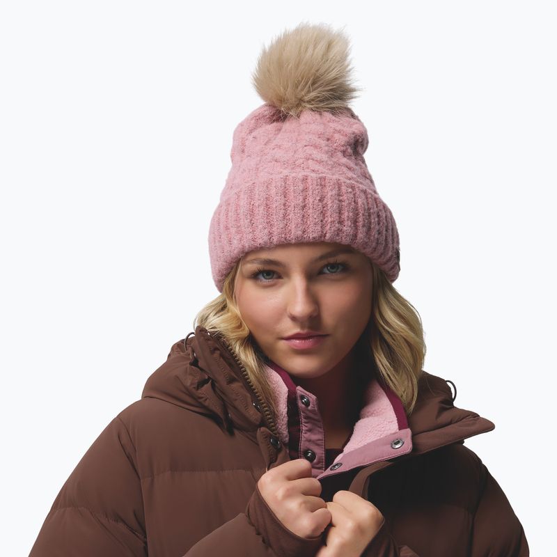 Płaszcz puchowy damski Columbia Amaze Puff Long Hooded tobacco 12