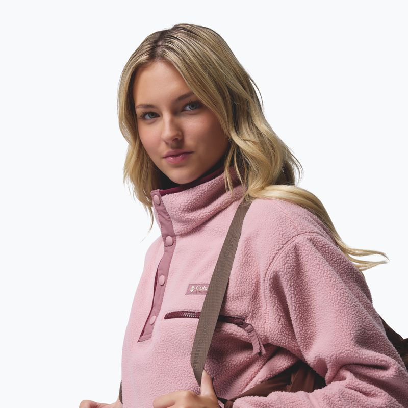 Płaszcz puchowy damski Columbia Amaze Puff Long Hooded tobacco 20