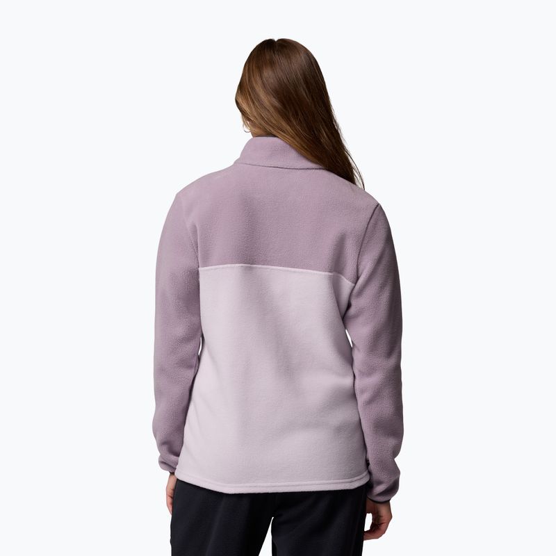 Bluza damska Columbia Benton Springs 1/2 Snap lavender pearl/shale purple/shark 3