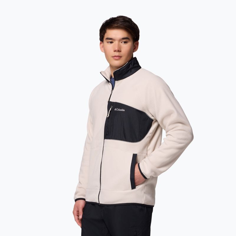 Bluza polarowa męska Columbia Fast Trek Overlay Full Zip dark stone/black 5