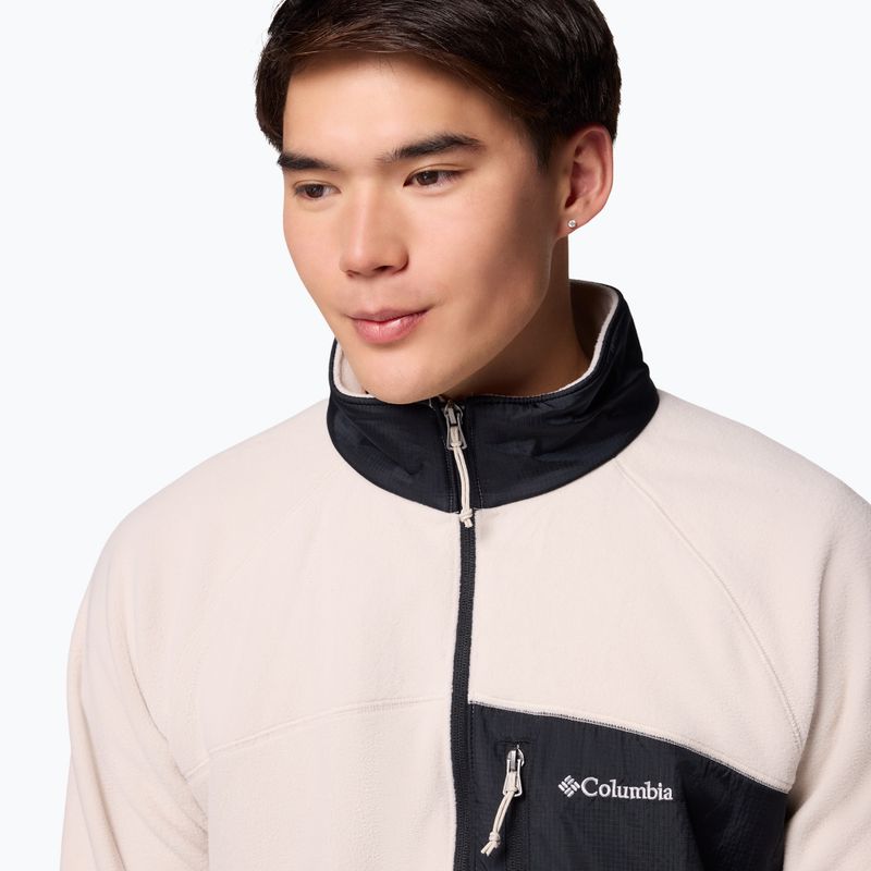 Bluza polarowa męska Columbia Fast Trek Overlay Full Zip dark stone/black 6