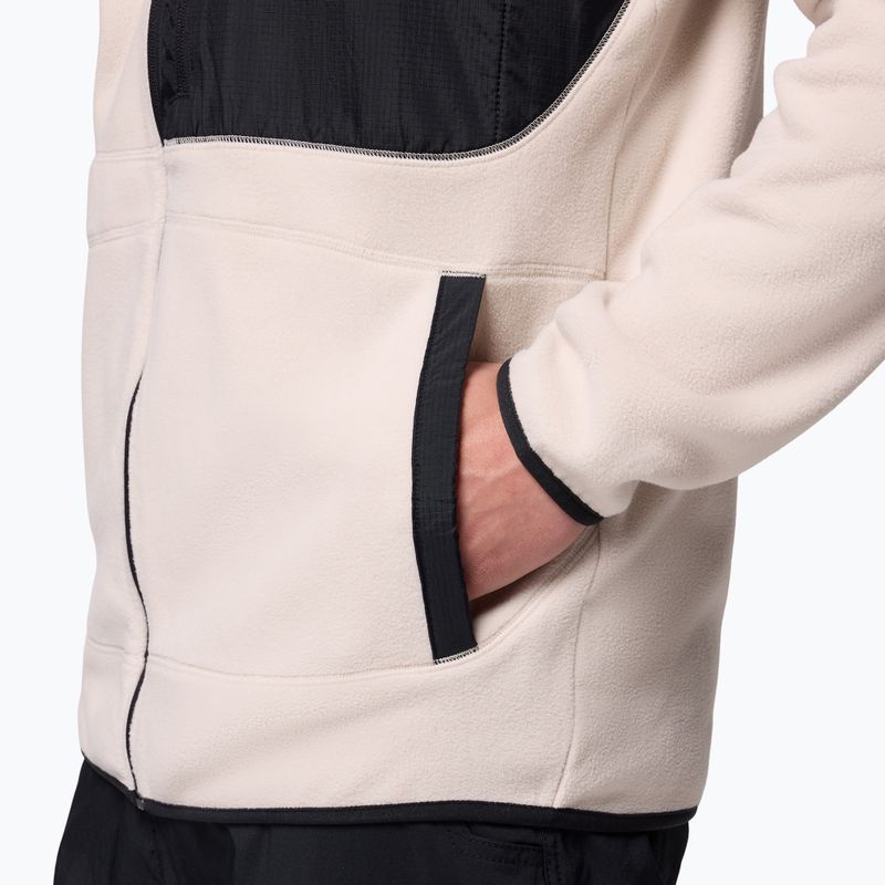 Bluza polarowa męska Columbia Fast Trek Overlay Full Zip dark stone/black 7