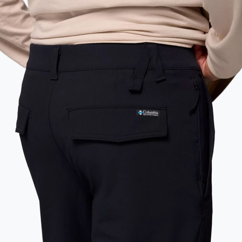 Spodnie trekkingowe męskie Columbia ROC Tech Chino black 7