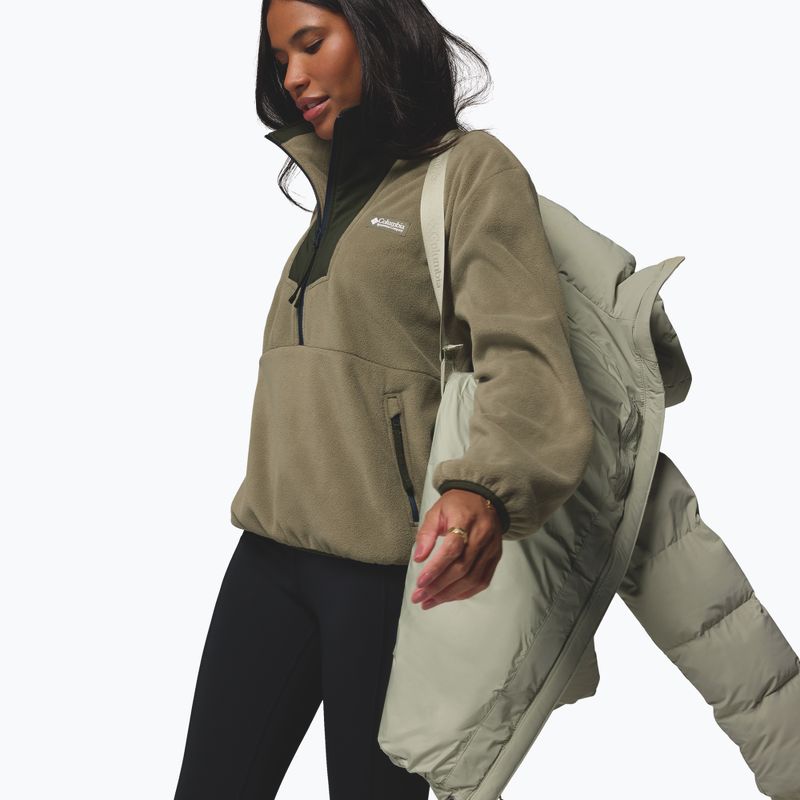 Kurtka puchowa damska Columbia Amaze Puff Mid Hooded safari 16