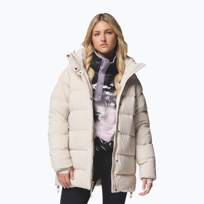 Kurtka puchowa damska Columbia Amaze Puff Mid Hooded dark stone 5