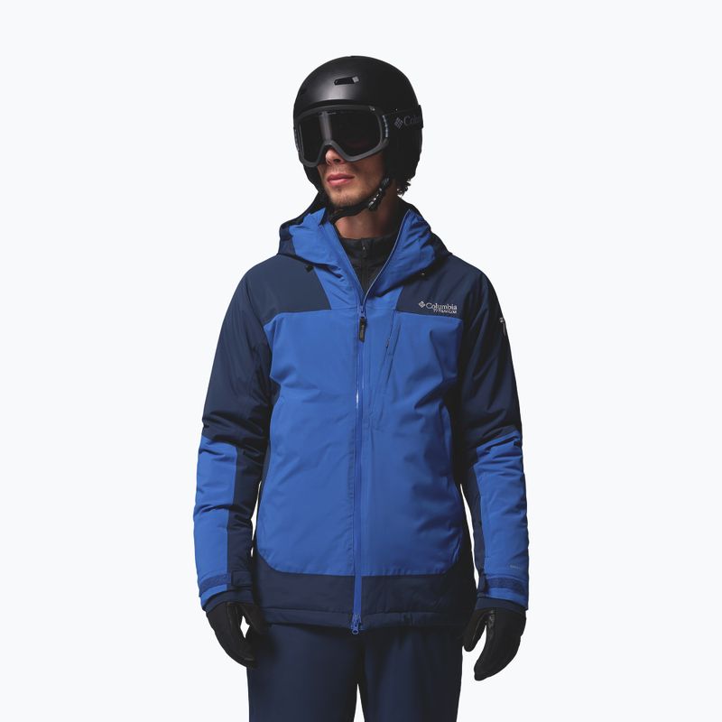 Kurtka narciarska męska Columbia Cirque Bowl collegiate navy/mountain blue