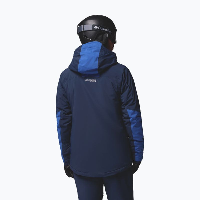Kurtka narciarska męska Columbia Cirque Bowl collegiate navy/mountain blue 3