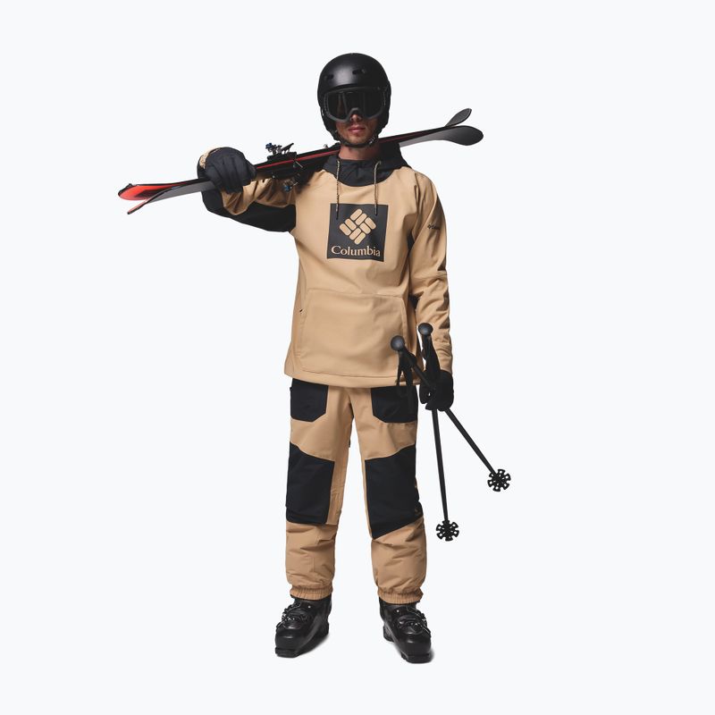 Spodnie snowboardowe męskie Columbia Coreshot canoe/black 2