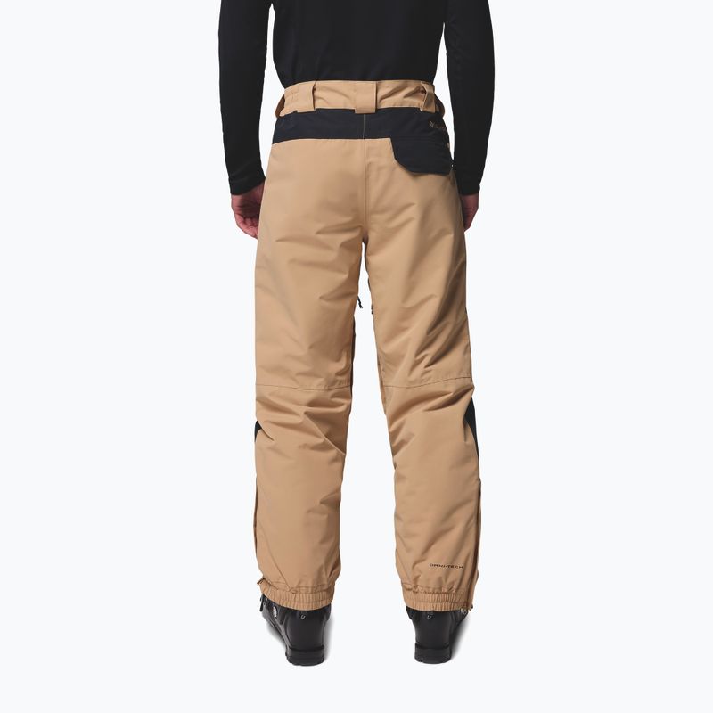 Spodnie snowboardowe męskie Columbia Coreshot canoe/black 3
