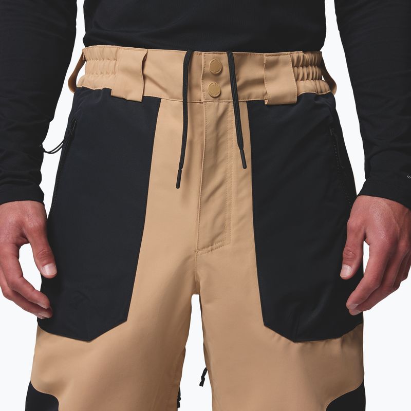 Spodnie snowboardowe męskie Columbia Coreshot canoe/black 5