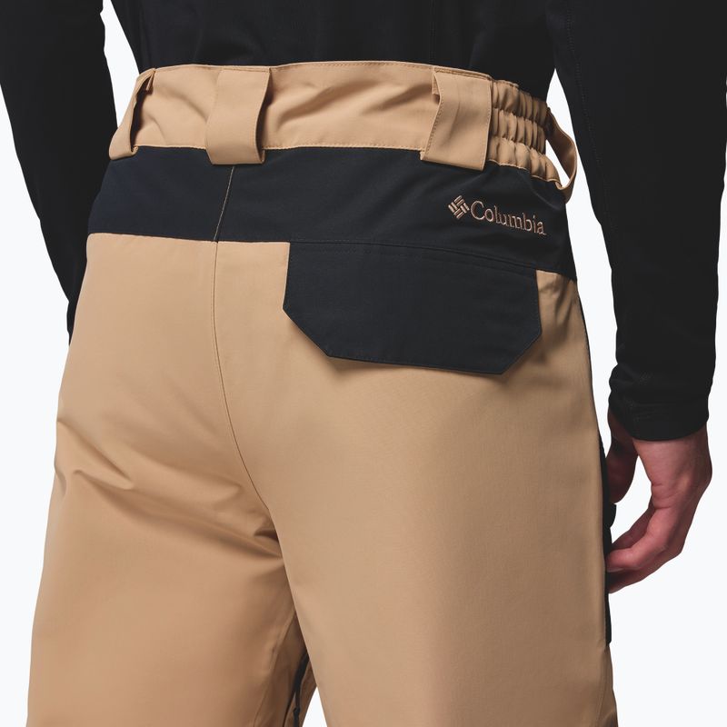 Spodnie snowboardowe męskie Columbia Coreshot canoe/black 6