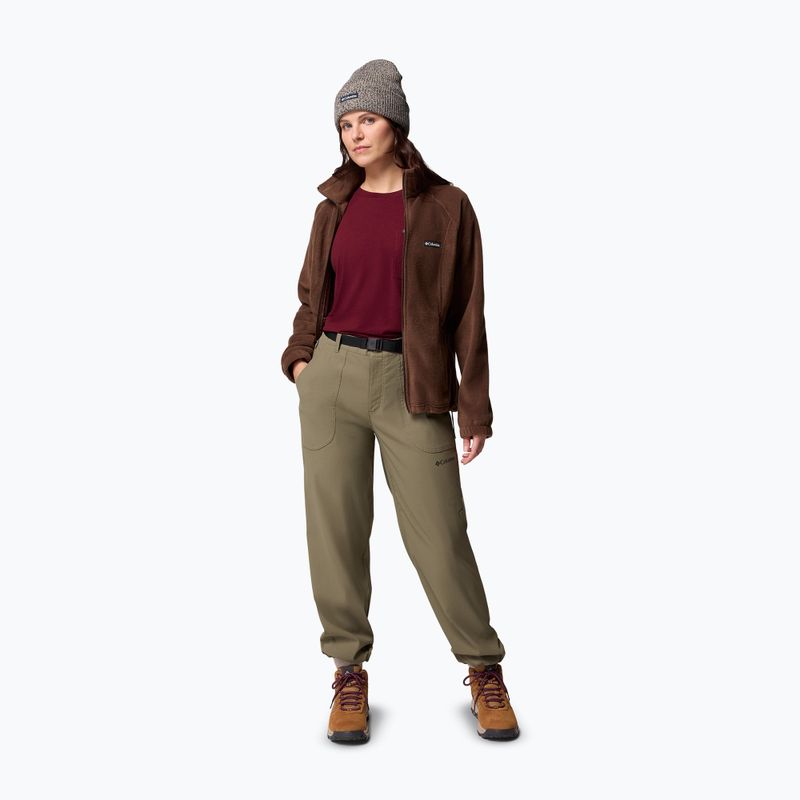 Bluza polarowa damska Columbia Benton Springs Full Zip tobacco 5