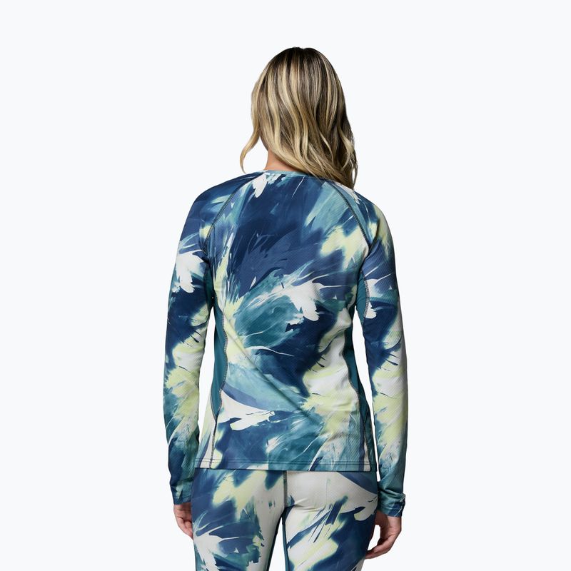 Longsleeve termoaktywny damski Columbia Omni-Heat Infinity Knit everblue snowflight 3