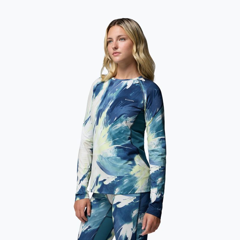 Longsleeve termoaktywny damski Columbia Omni-Heat Infinity Knit everblue snowflight 4