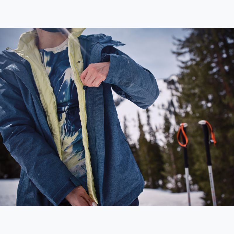 Longsleeve termoaktywny damski Columbia Omni-Heat Infinity Knit everblue snowflight 8