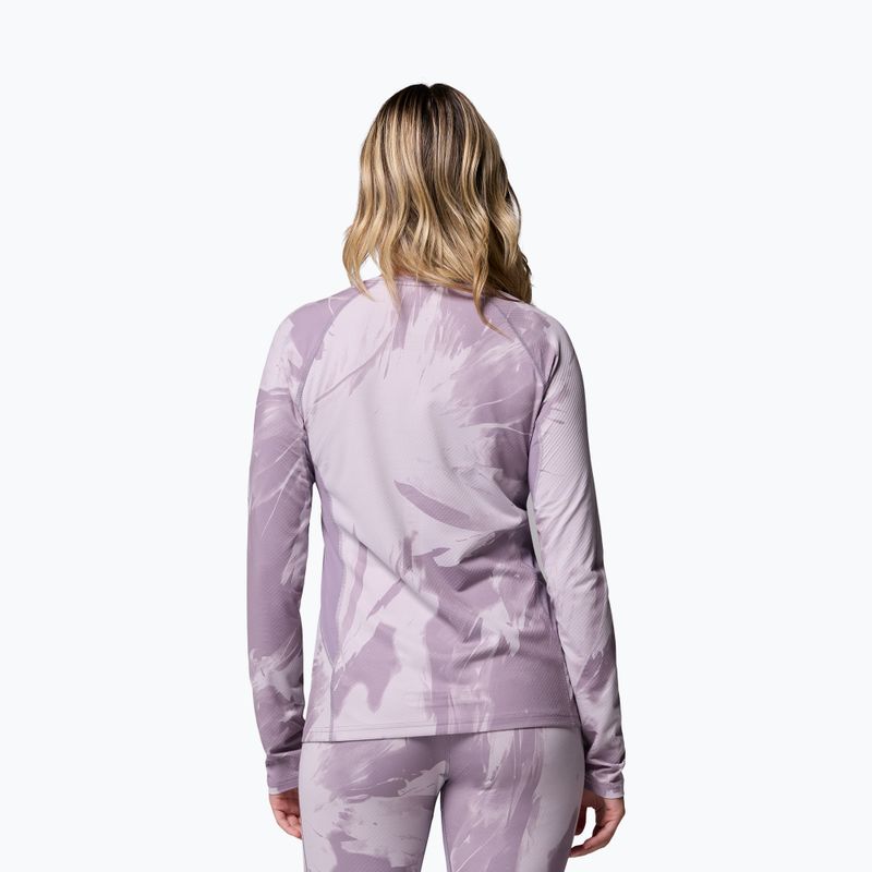 Longsleeve termoaktywny damski Columbia Omni-Heat Infinity Knit shale purple snowflight tonal 3