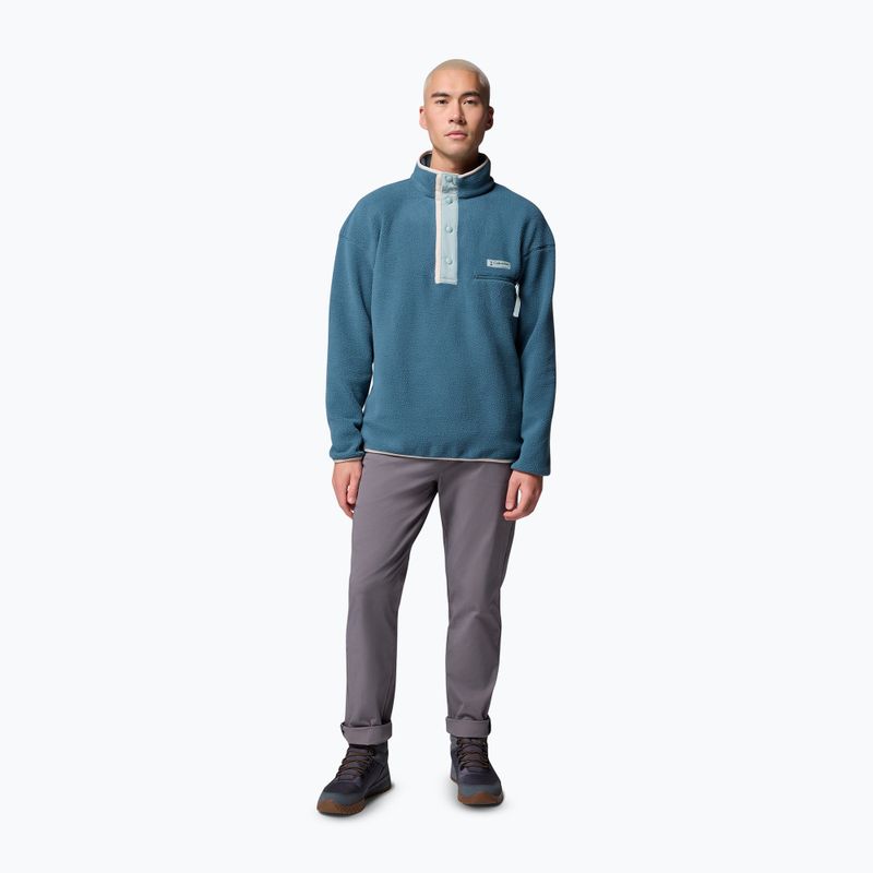 Bluza polarowa męska Columbia Helvetia II Half Snap Fleece everblue 2