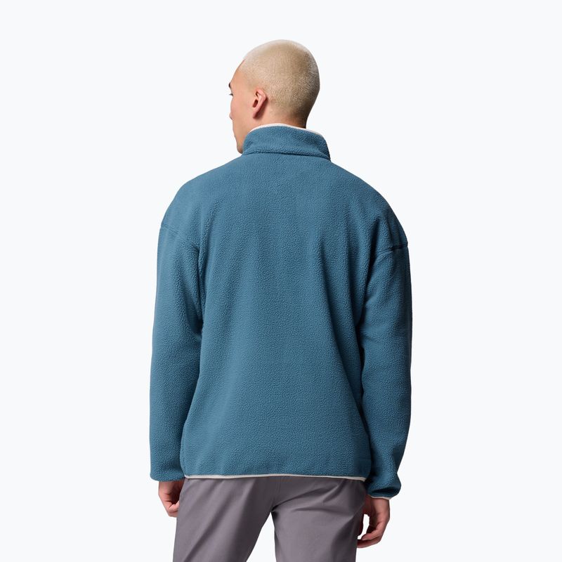 Bluza polarowa męska Columbia Helvetia II Half Snap Fleece everblue 3