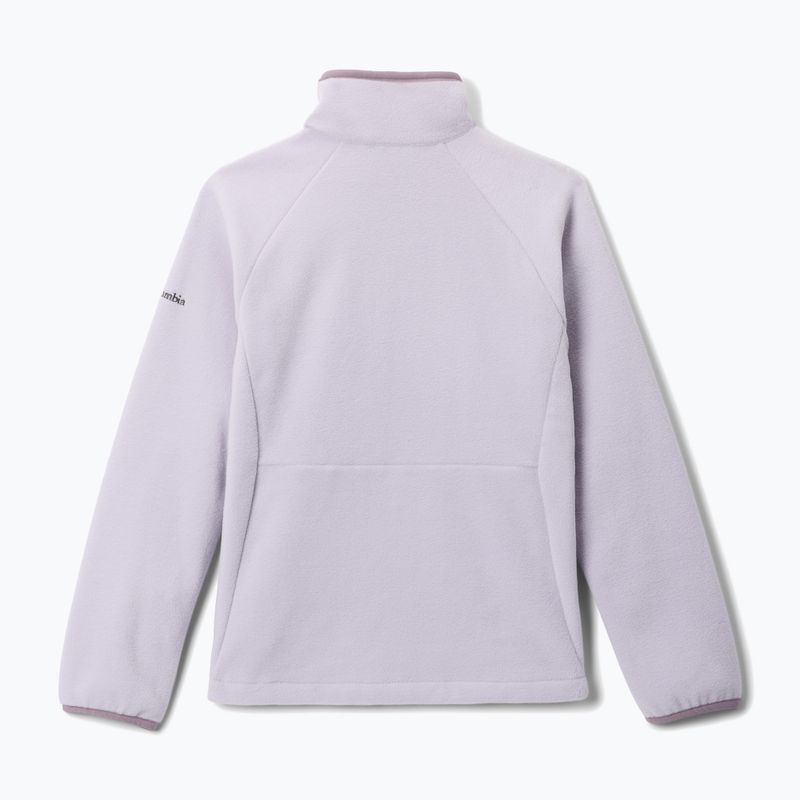 Bluza polarowa dziecięca Columbia Fast Trek IV Fleece Full Zip lavender pearl/shale purple 2