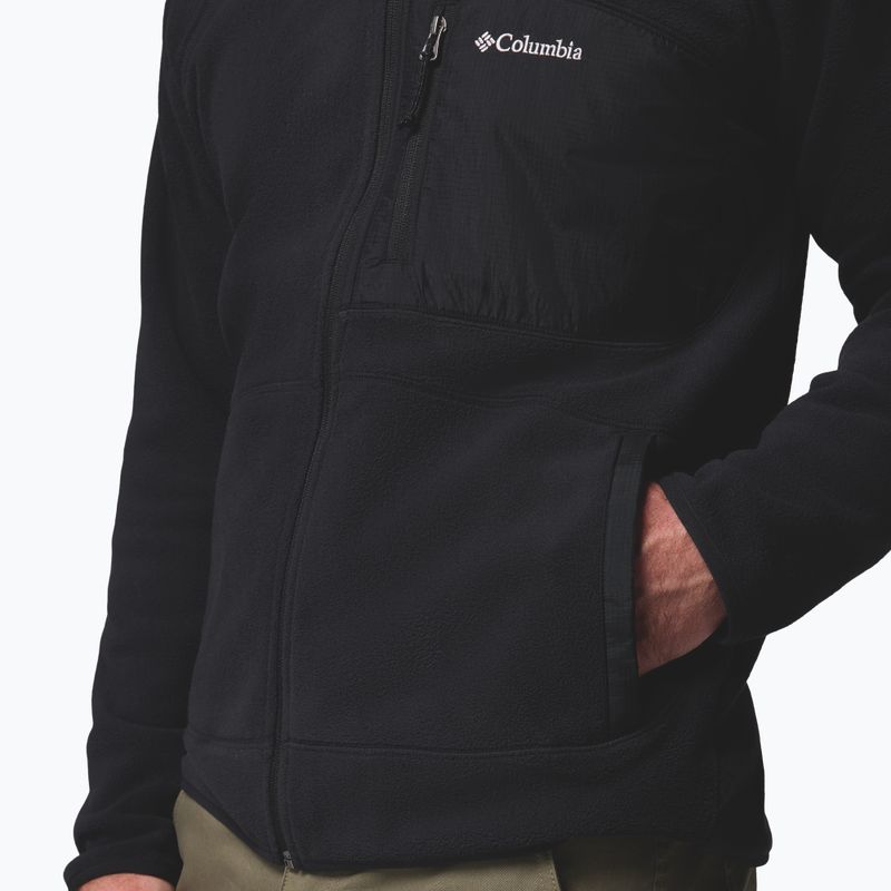 Bluza męska Columbia Fast Trek Overlay Hooded black 7