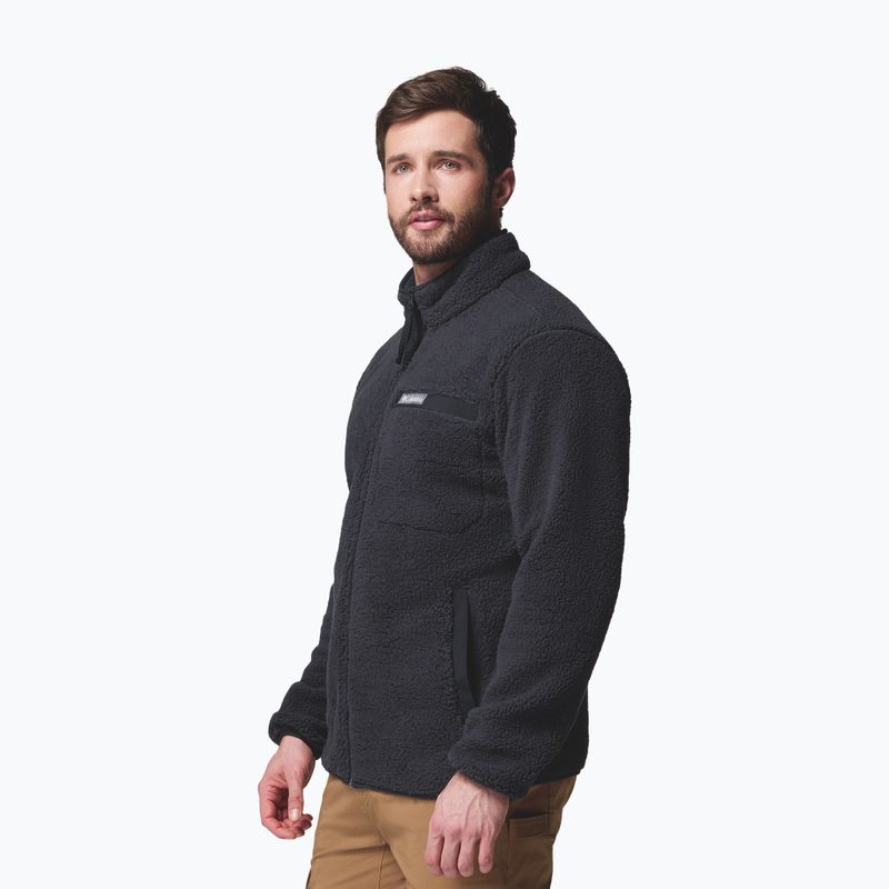 Bluza męska Columbia Rugged Ridge High Pile Full Zip black 4