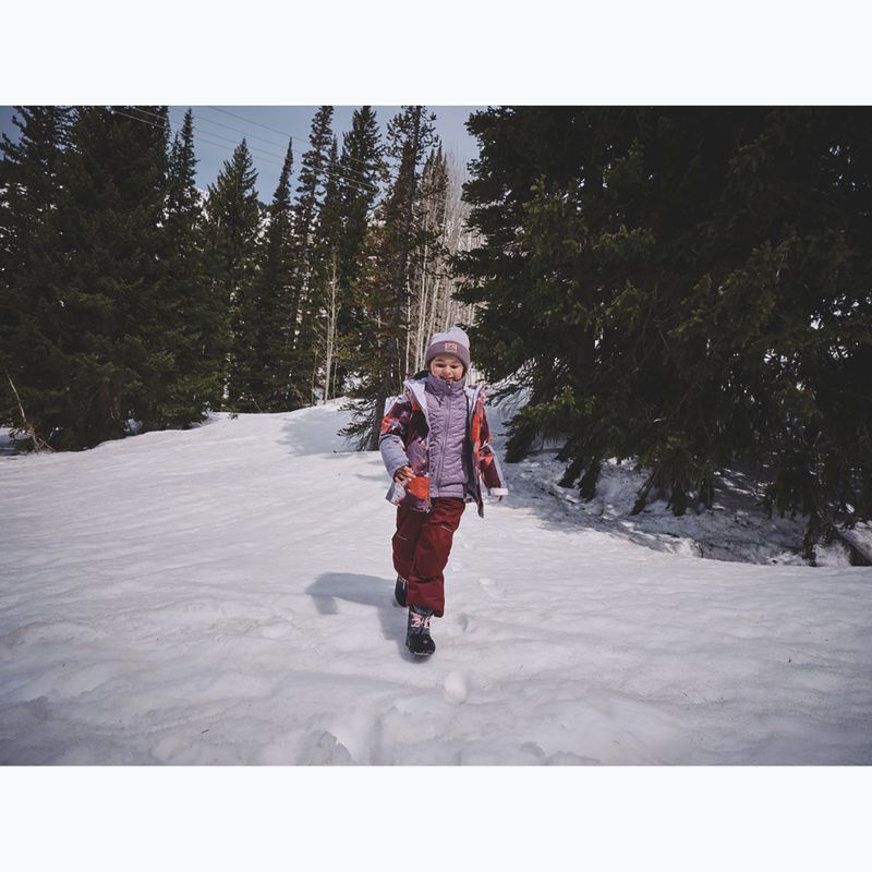 Śniegowce dziecięce Columbia Youth Powderbug Alpine graphite/pink haze 8
