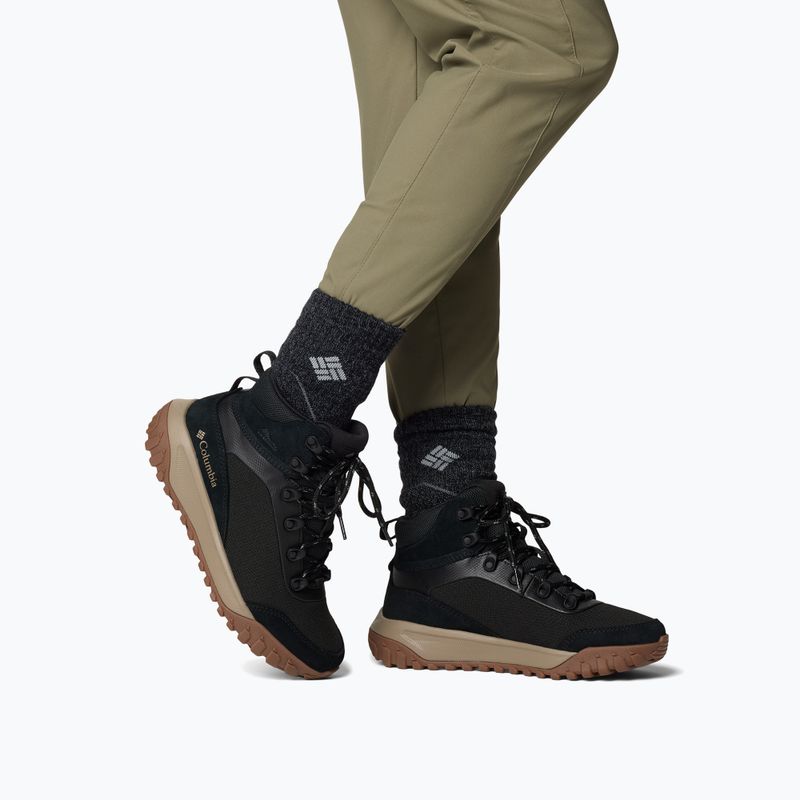 Buty trekkingowe damskie Columbia Burnsider Waterproof black/wet sand 8