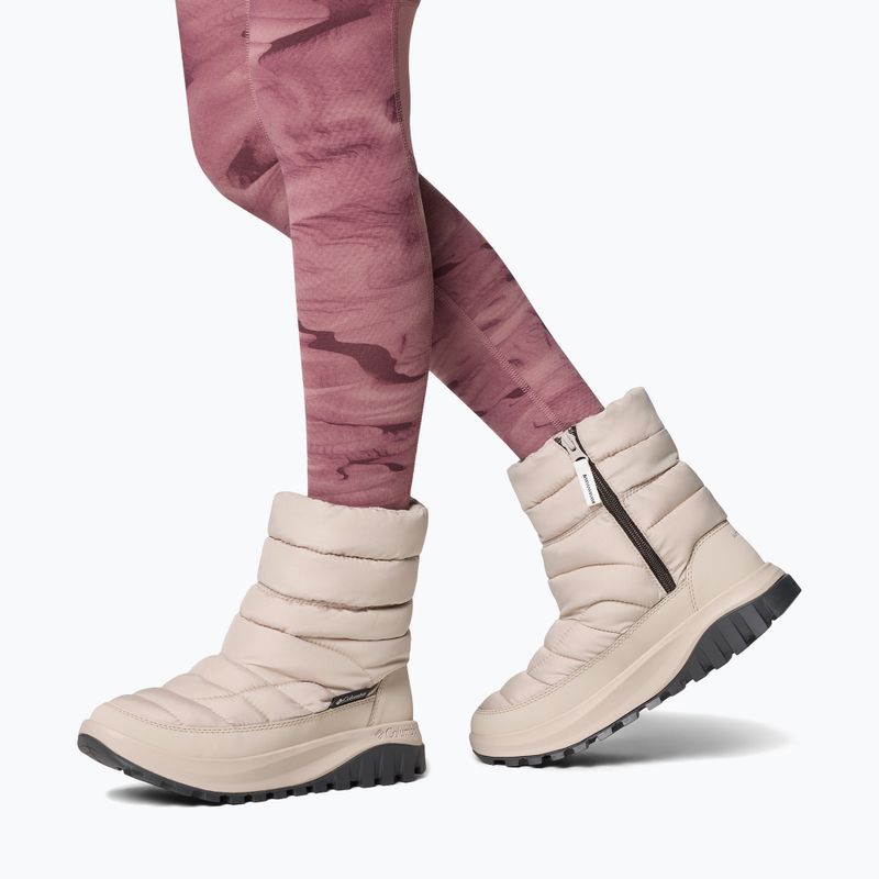 Śniegowce damskie Columbia Snowtrot Mid soft taupe/shark 10