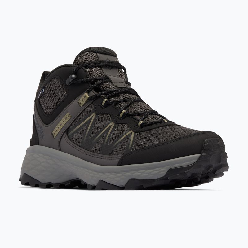 Buty trekkingowe męskie Columbia Peakfreak Rush Mid Outdry dark grey/stone green 8